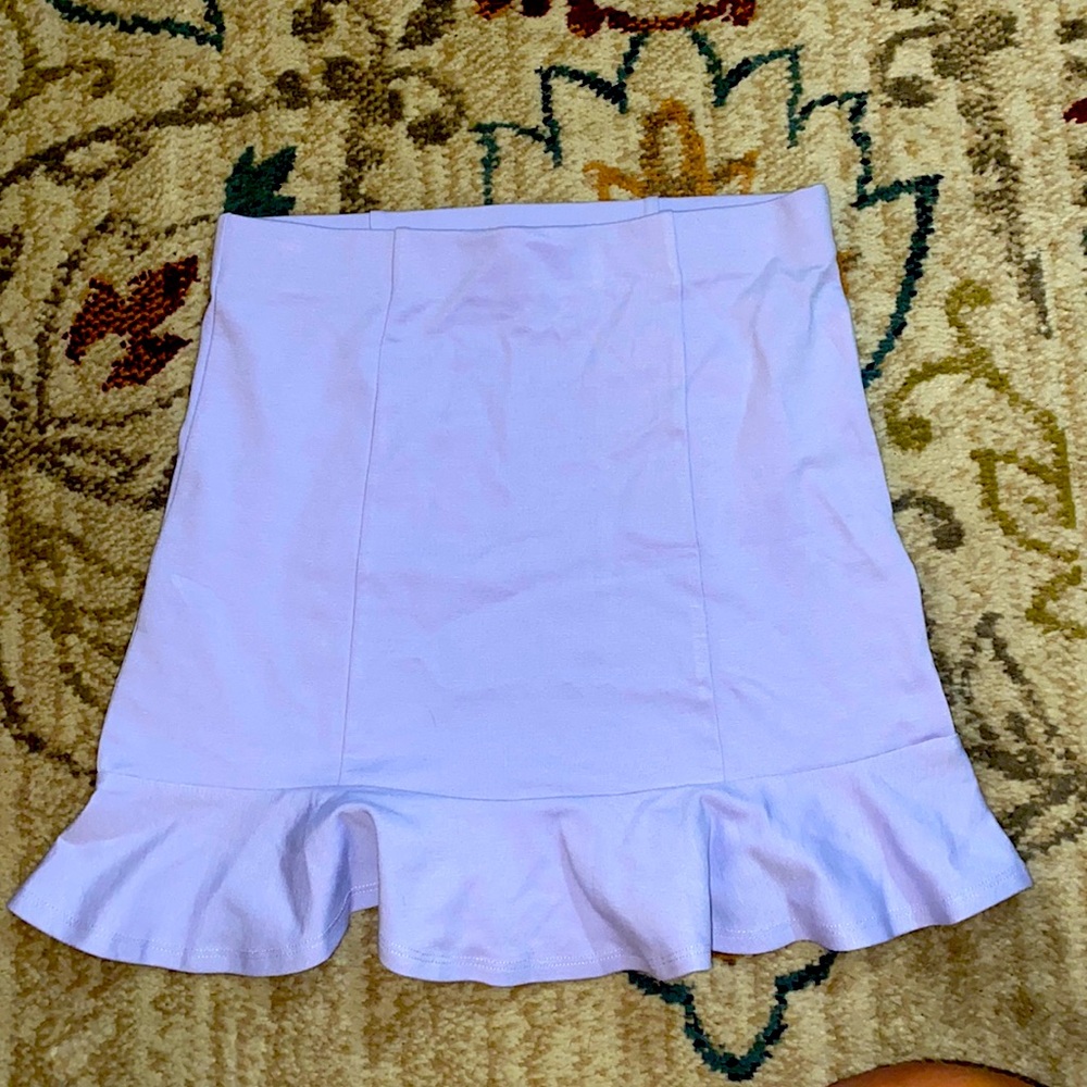 lilac forever 21 skirt